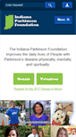 Mobile Screenshot of indianaparkinson.org
